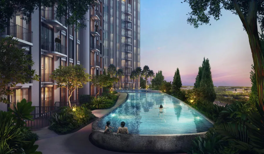 Infinity Pool The Lana Apartment Alam Sutera